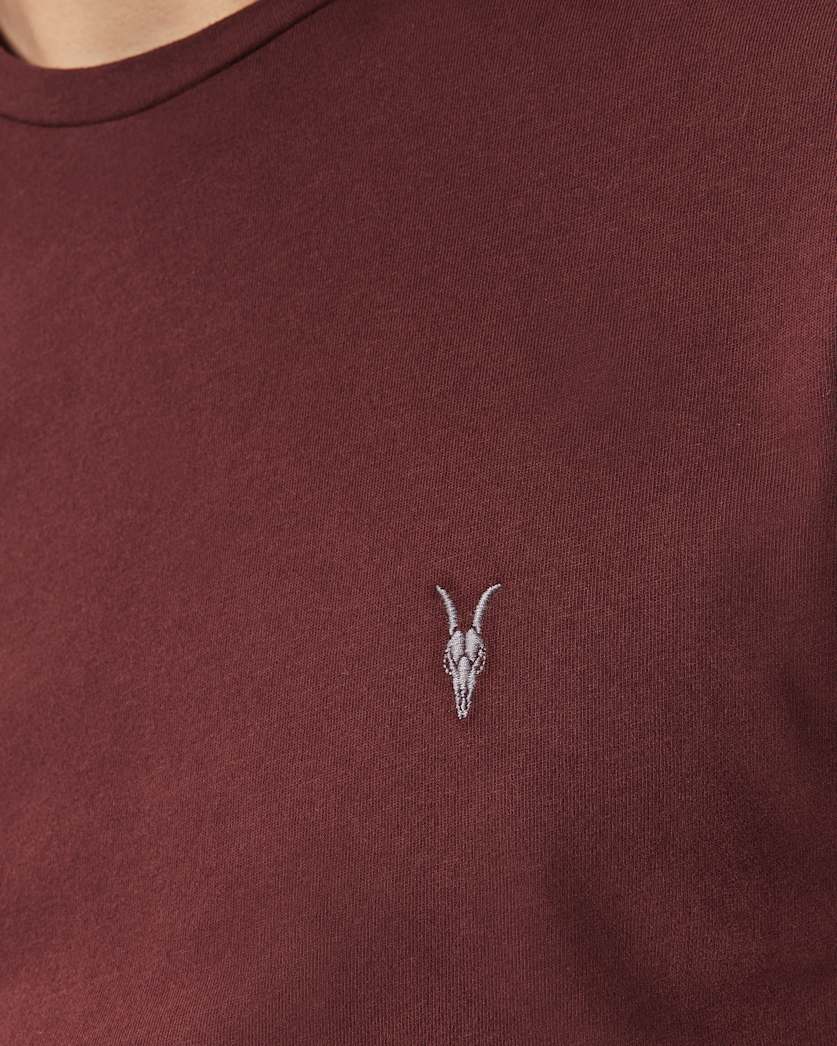 Brace Brushed Cotton Crew Neck T-Shirt
