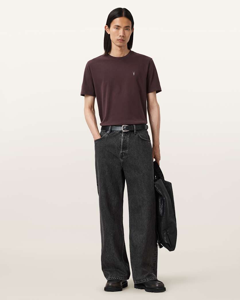 Brace Brushed Cotton Slim Fit T-Shirt