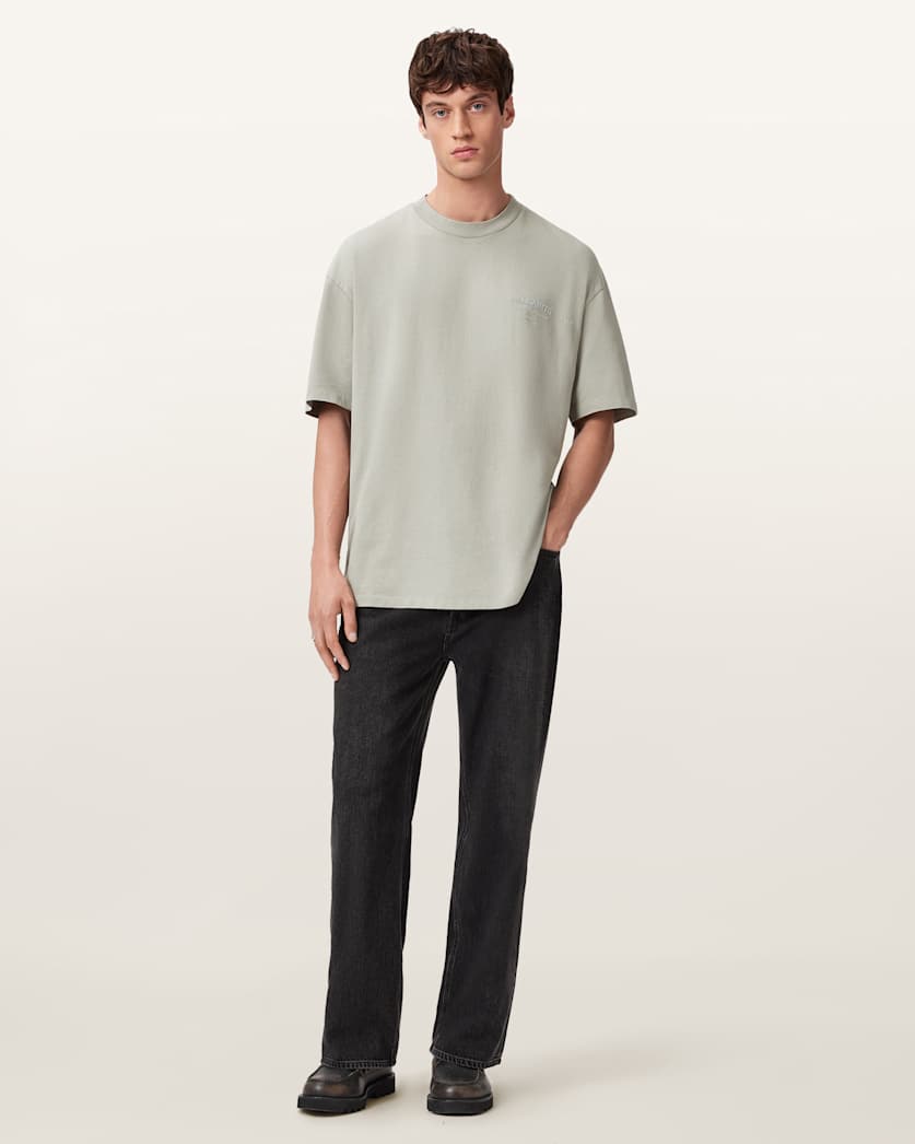 Xander Flocked Logo Oversized T-Shirt