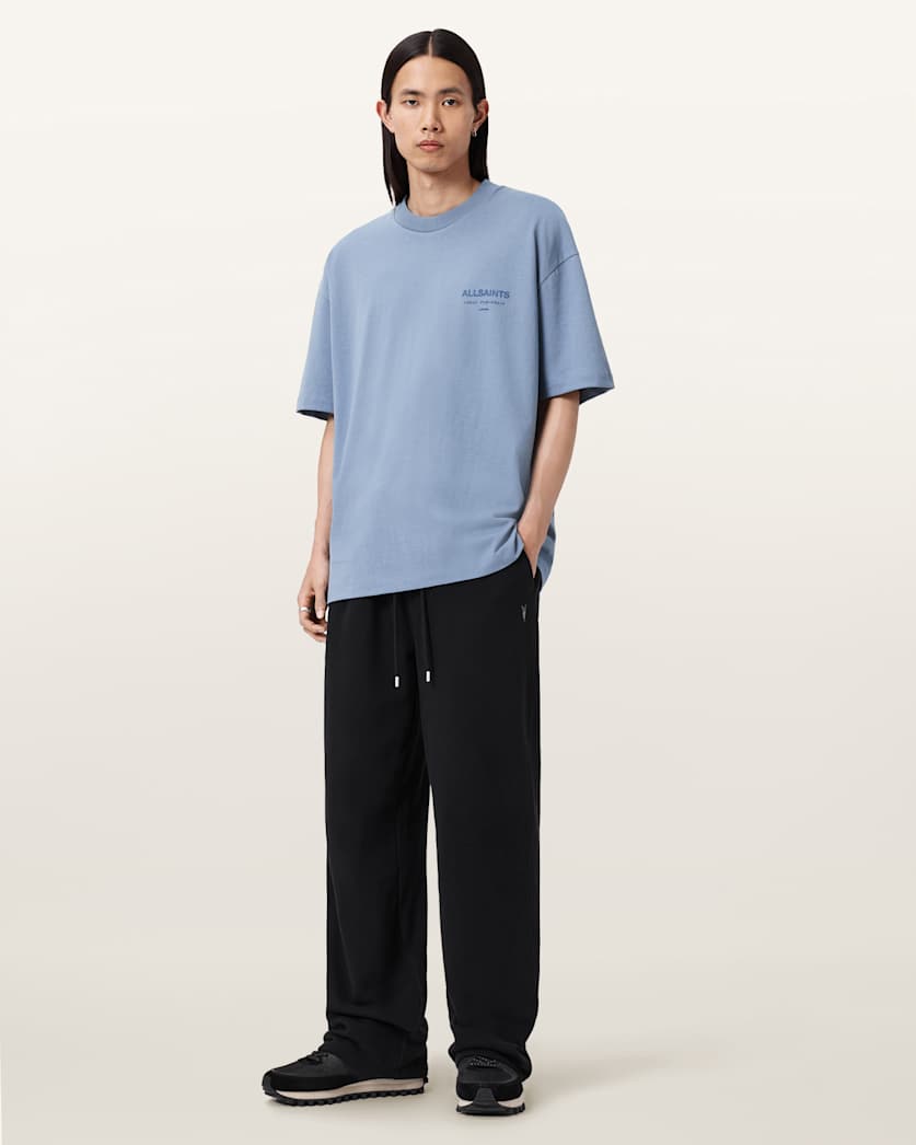 Xander Flocked Logo Oversized T-Shirt