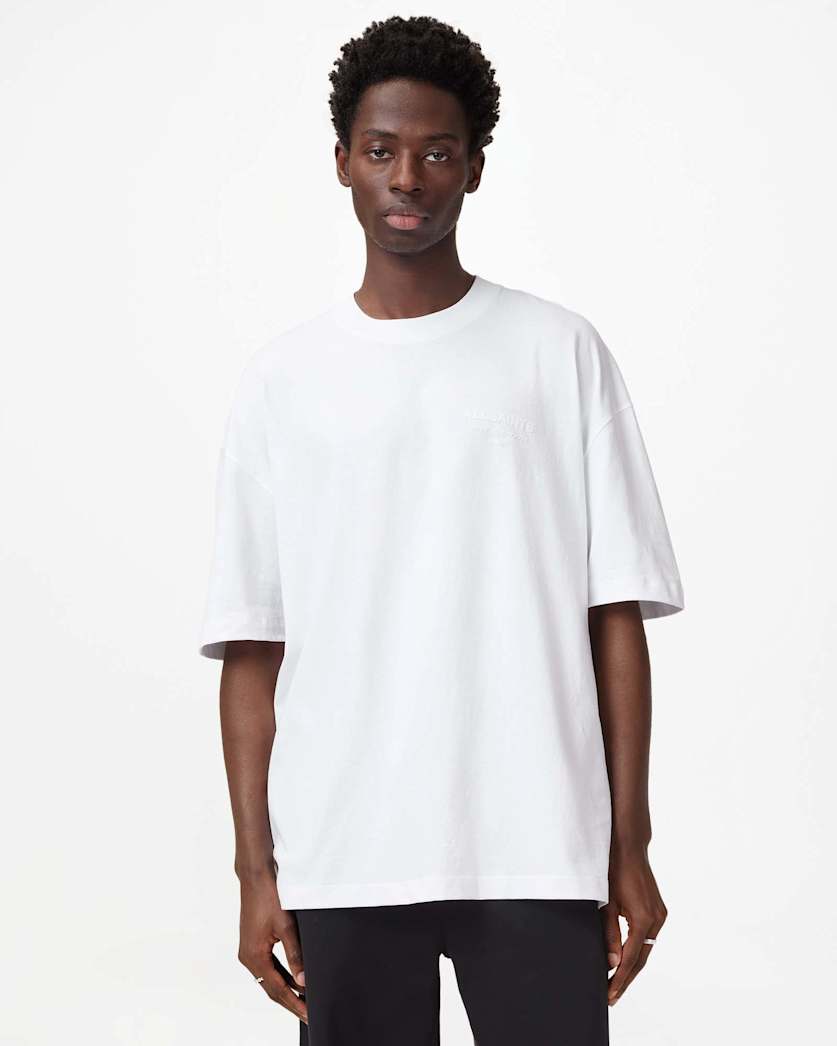Xander Flocked Logo Oversized T-Shirt