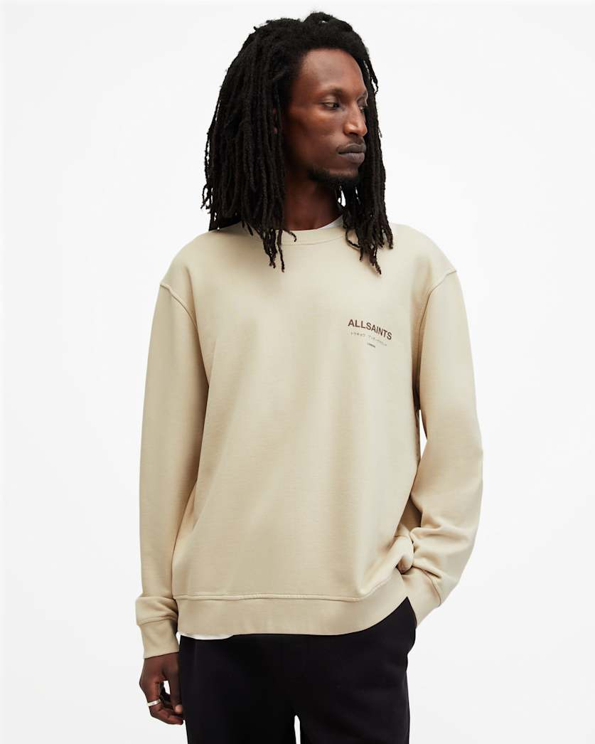 Underground Relaxed Fit Crew Neck Sweatshirt