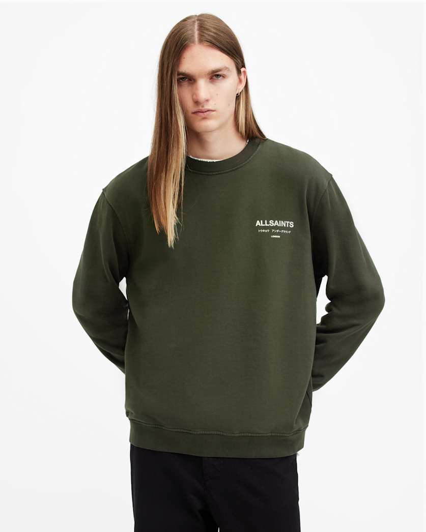 Underground Relaxed Fit Crew Neck Sweatshirt