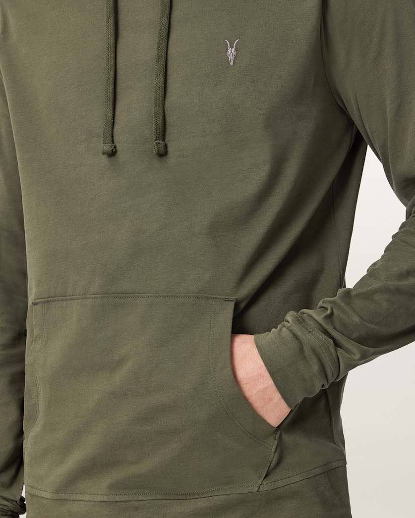 Brace Pullover Brushed Cotton Ramskull Hoodie