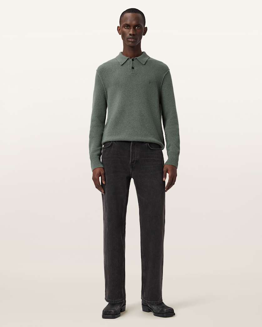 Statten Long Sleeve Polo Jumper