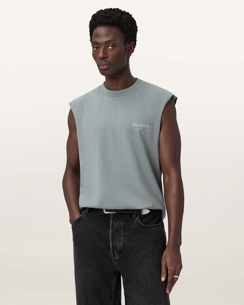 Underground Sleeveless Crew Neck T-Shirt