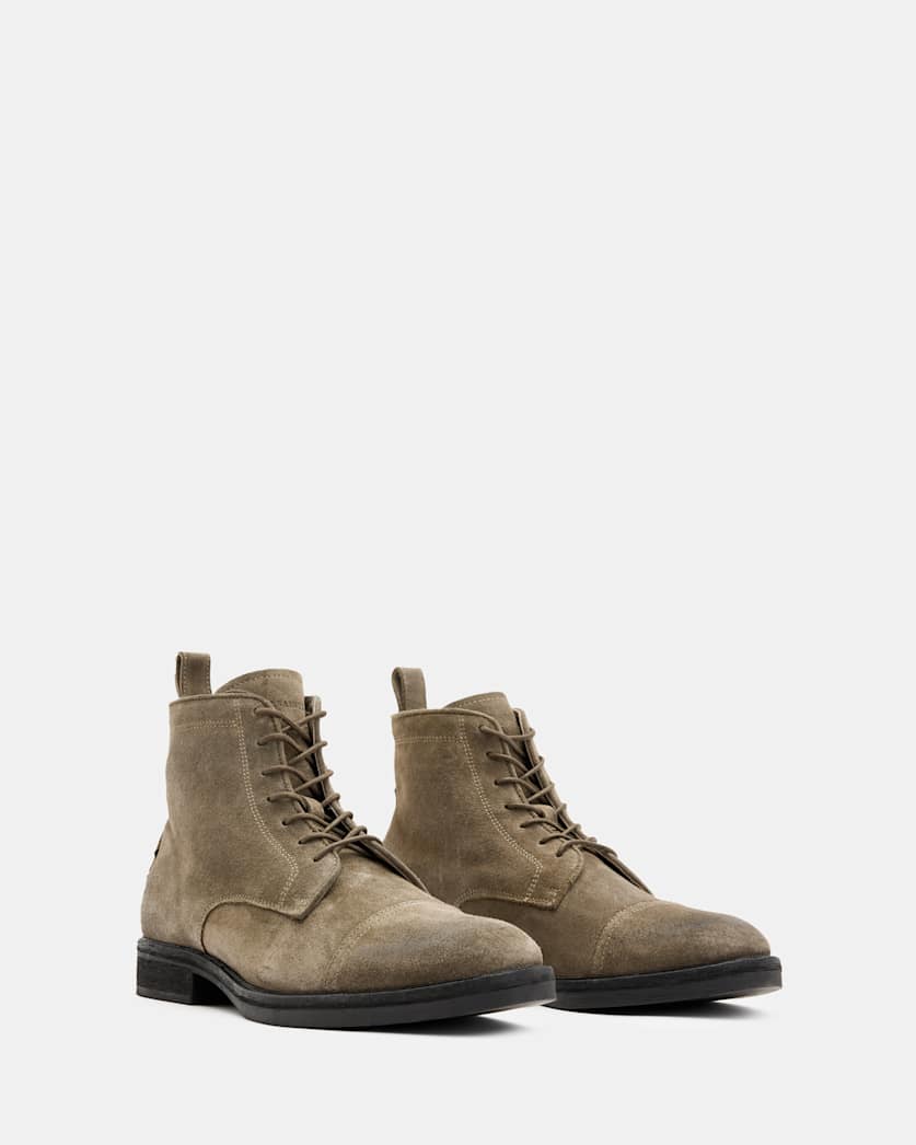 Drago Suede Lace Up Boots