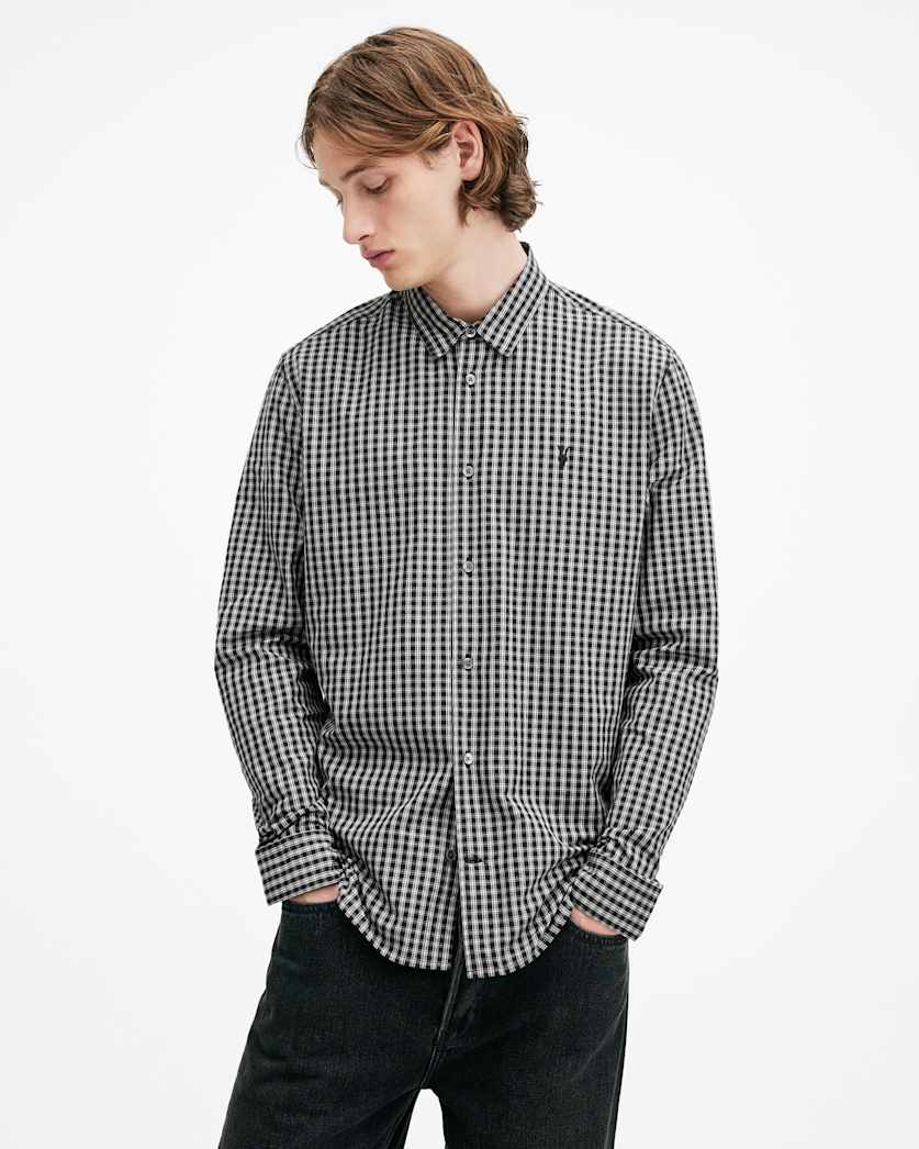 Neo Checked Ramskull Relaxed Fit Shirt