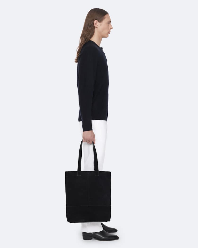 Merino wool Henley jumper