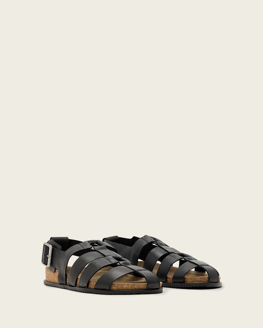 Randal Ring Leather Sandals