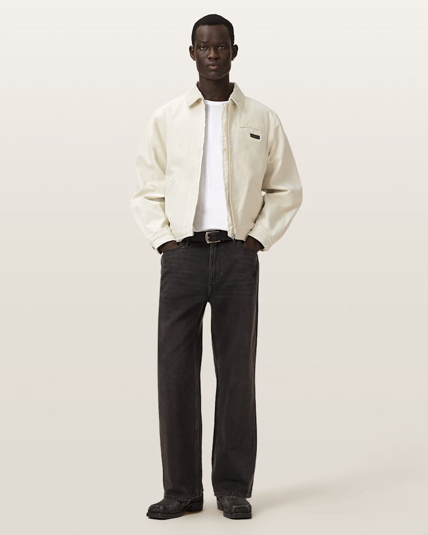 Korey Borg Lined Relaxed Fit Jacket