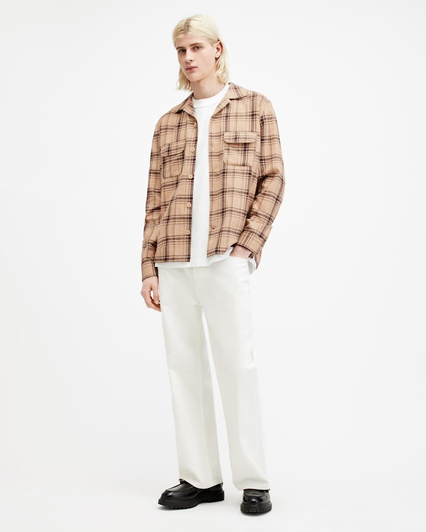 Wendel Checked Relaxed Fit Shirt