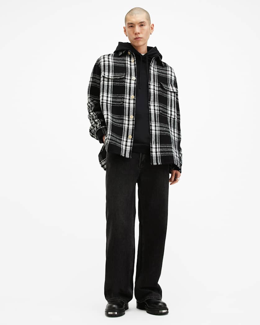 Imber Checked Relaxed Fit Overshirt