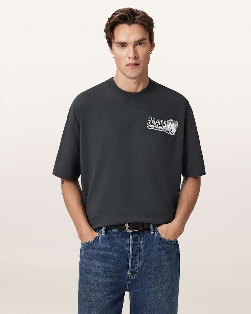 Williams X AllSaints Burnout Crew Neck T-Shirt