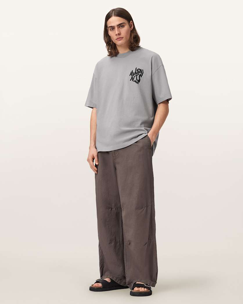 Orlando Logo Print Oversized T-Shirt