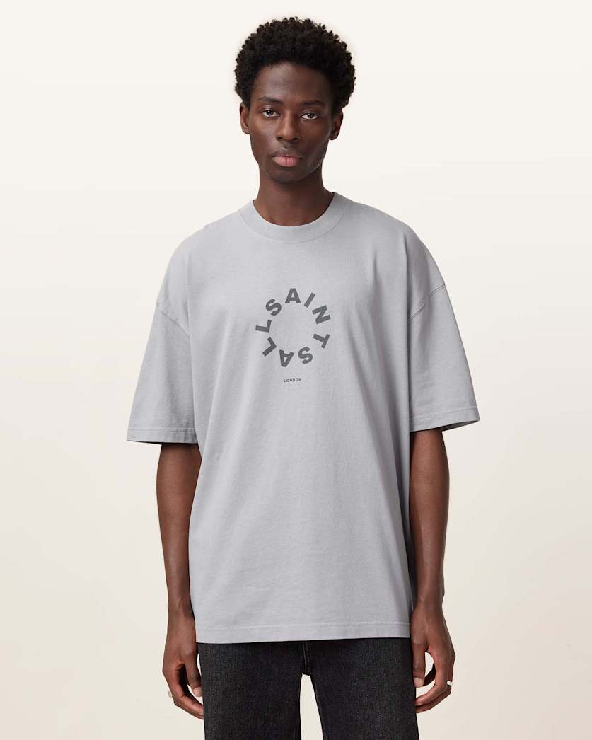 Tierra Oversized Crew Neck Logo T-Shirt