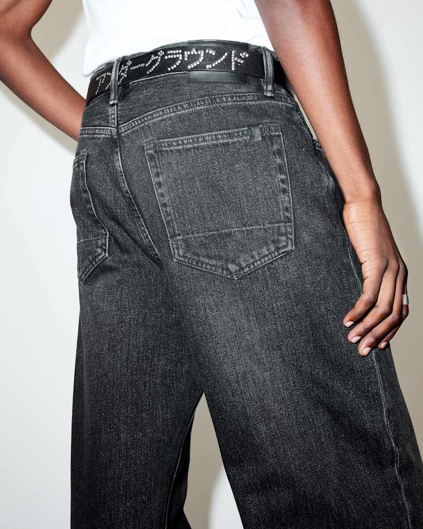 Underground Studded Leather Belt