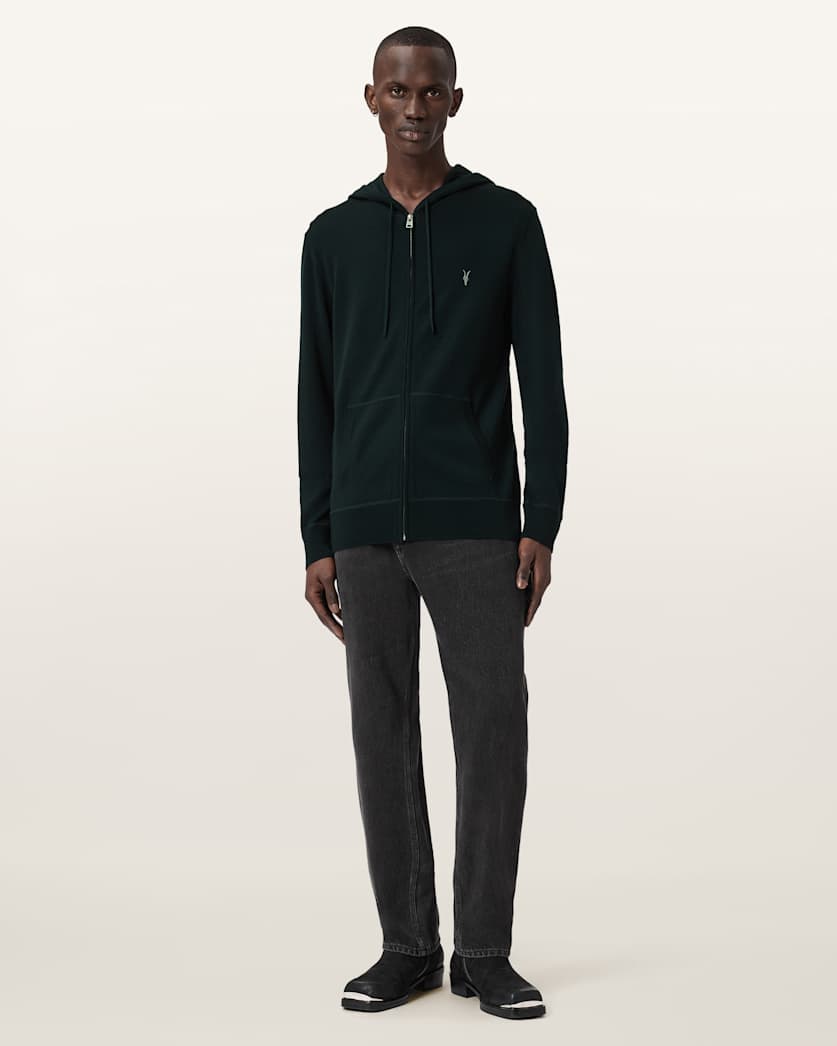 Mode Merino Zip Up Ramskull Hoodie