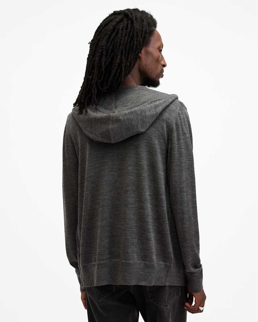 Mode Merino Zip Up Ramskull Hoodie