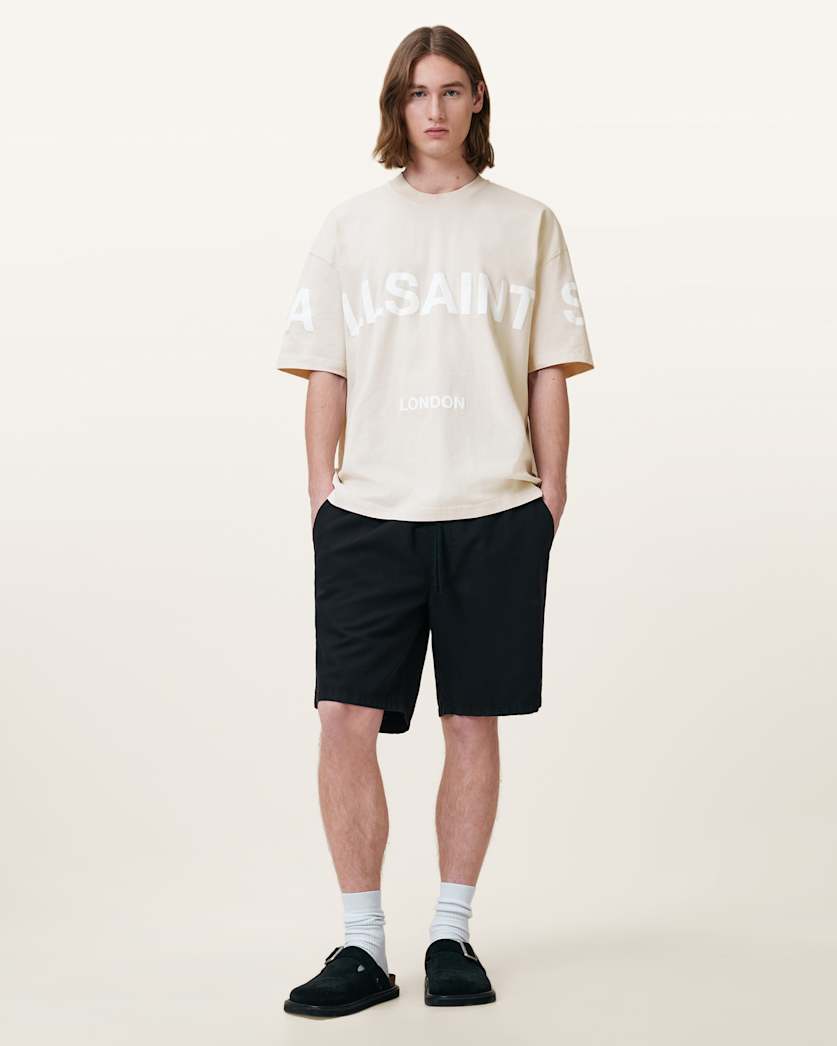 Biggy Oversized Logo Print T-Shirt