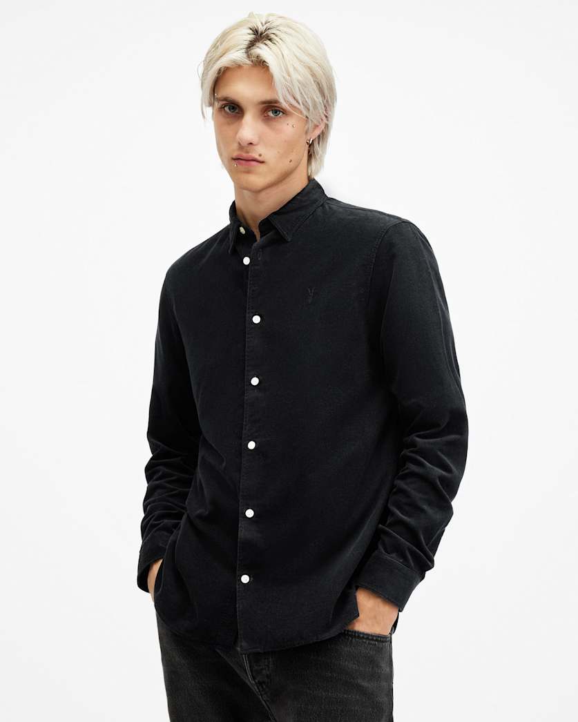 Birchwood Corduroy Slim Fit Ramskull Shirt
