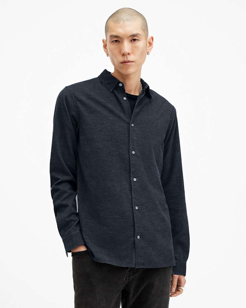 Lorella Textured Ramskull Shirt