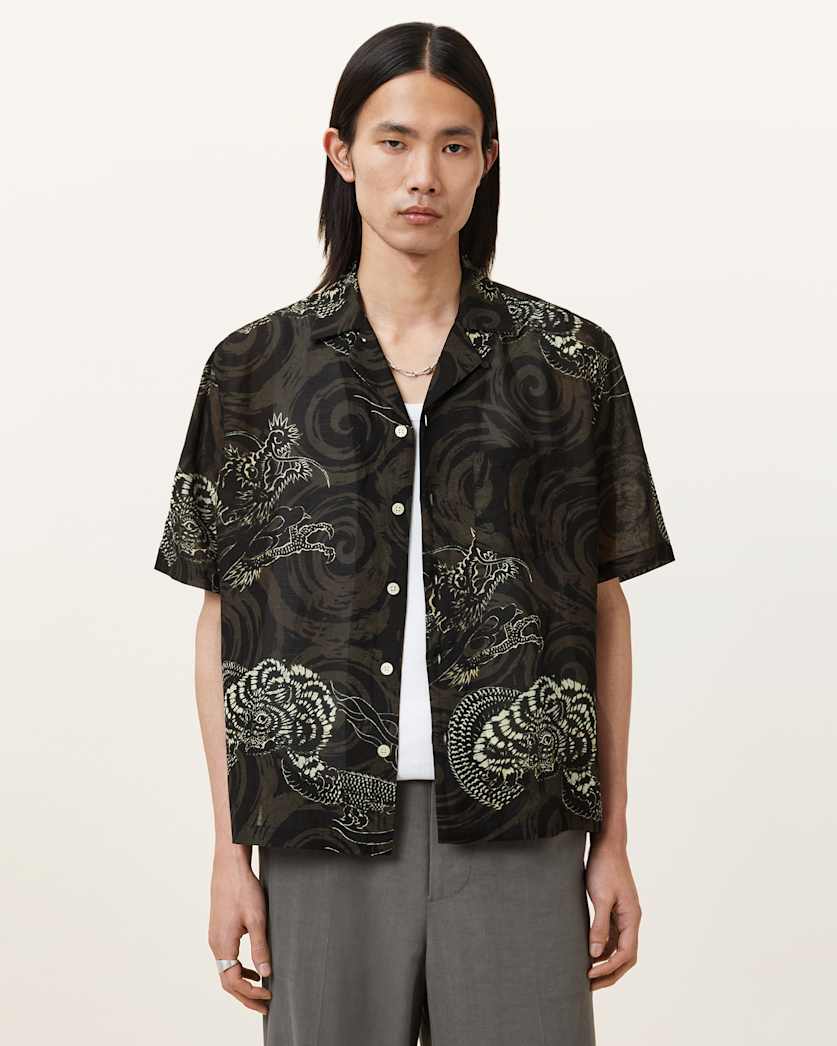 Sidewinder Short Sleeve Hawaiian Shirt
