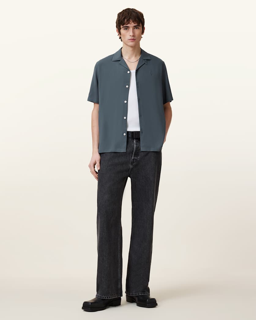 Venice Revere Collar Ramskull Shirt