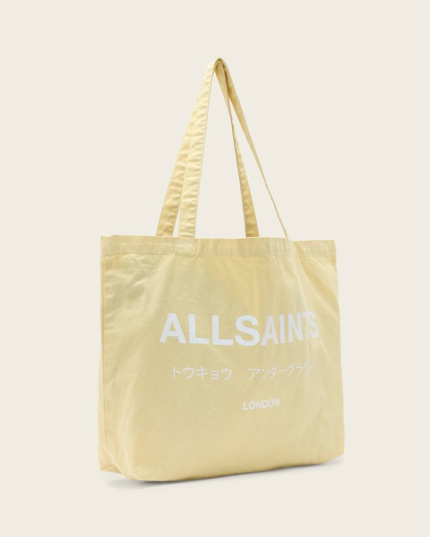 Underground Logo Printed Tote Bag