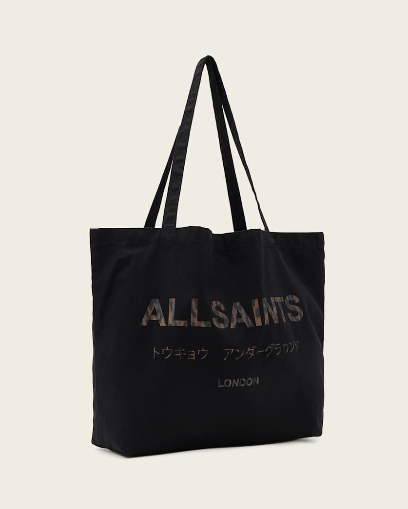 Underground Logo Printed Tote Bag
