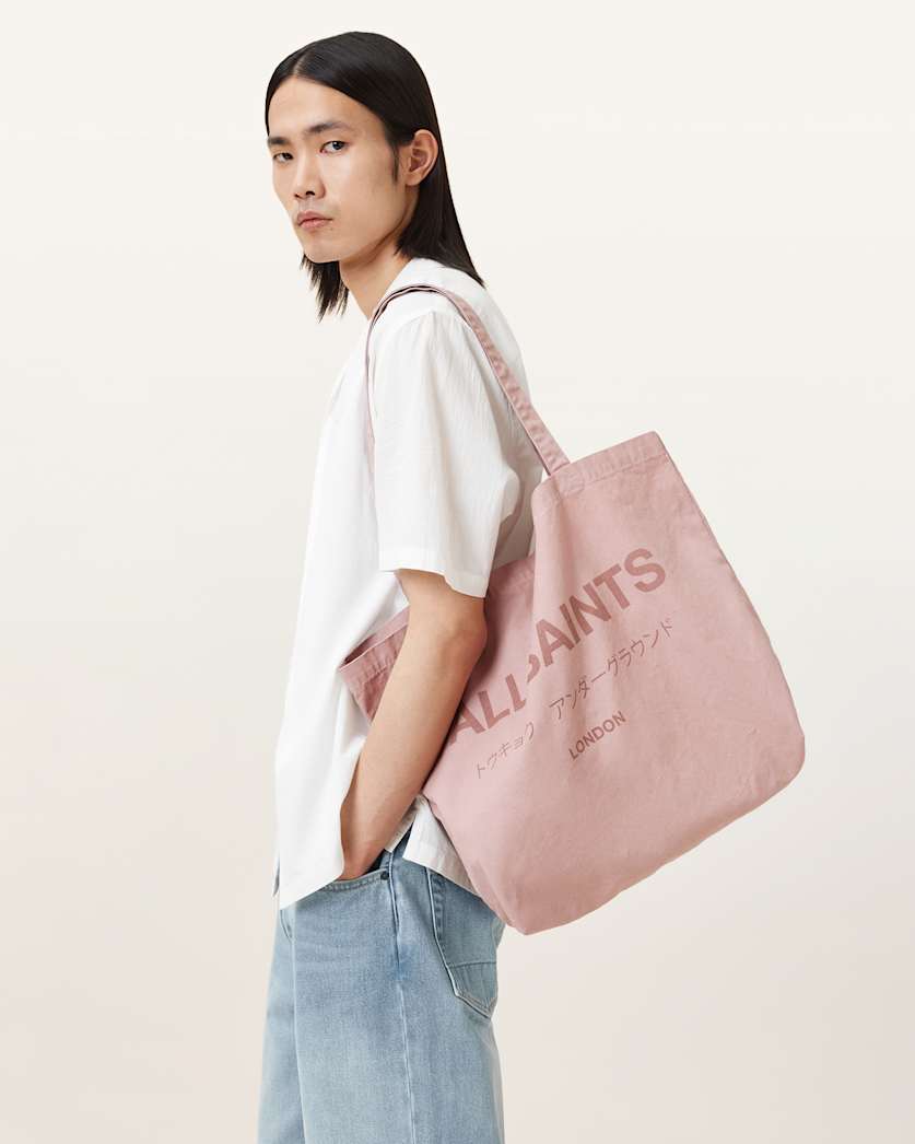 Underground Logo Printed Tote Bag