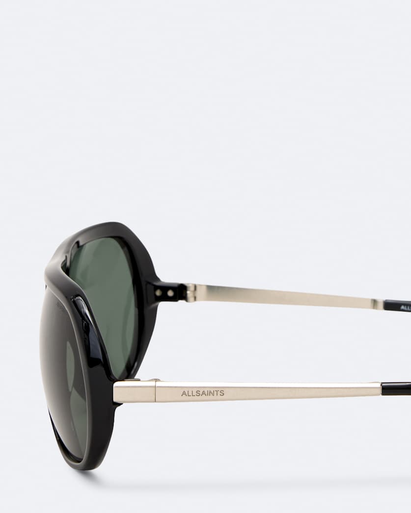 Aviator combination sunglasses