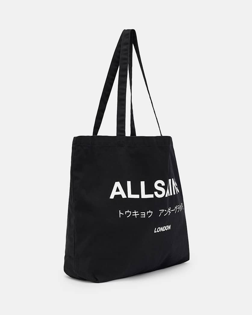Underground Logo Printed Tote Bag