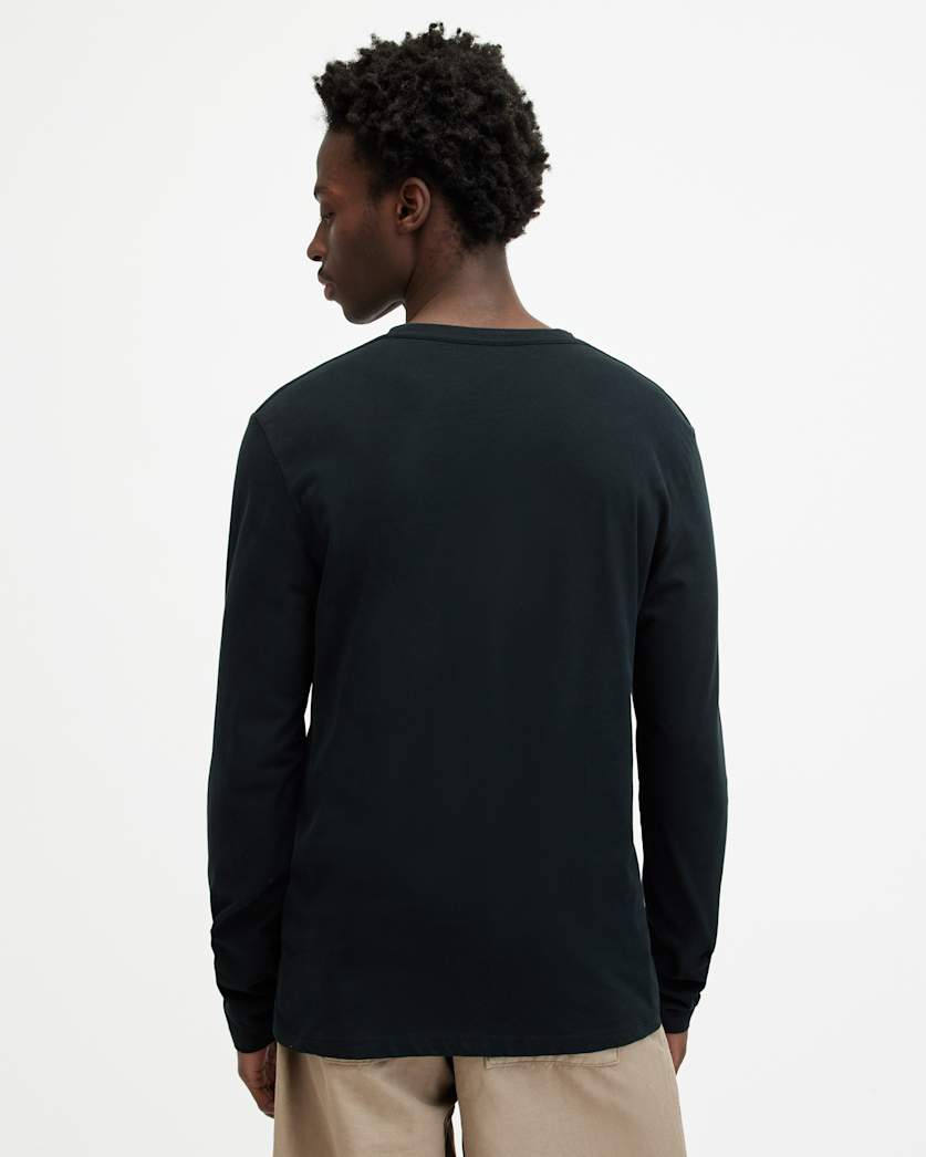 Brace Brushed Cotton Long Sleeve T-Shirt