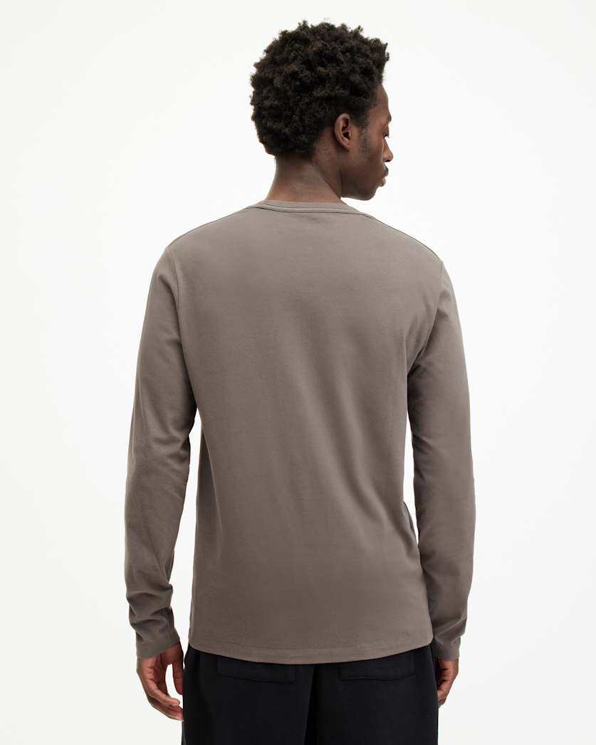 Brace Brushed Cotton Long Sleeve T-Shirt