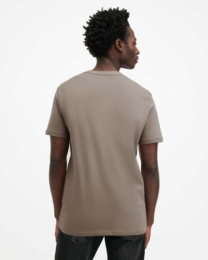 Brace Brushed Cotton Crew Neck T-Shirt