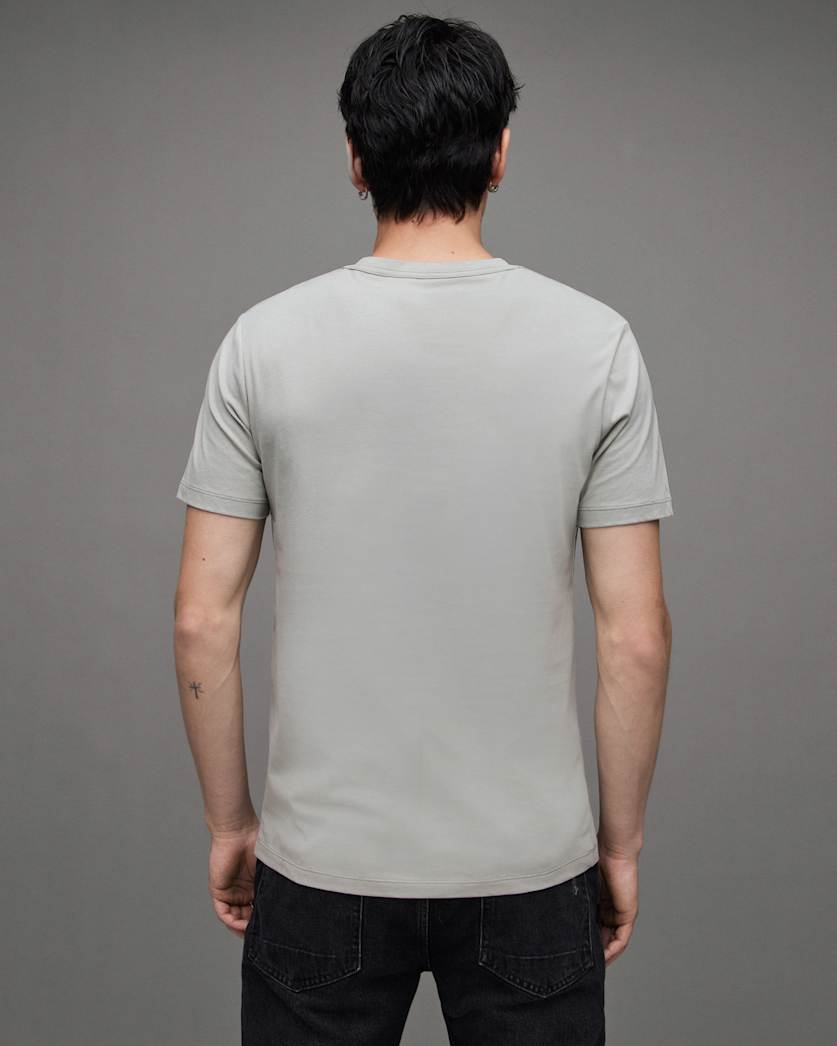 Brace Brushed Cotton Crew Neck T-Shirt