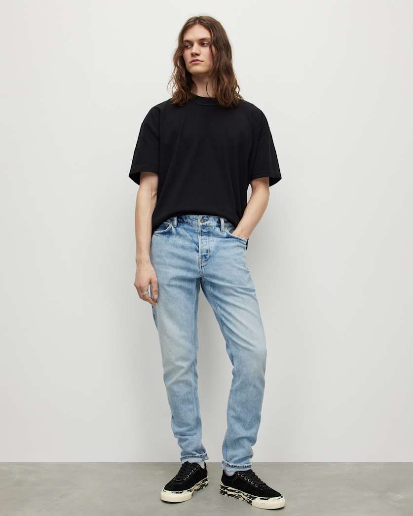 Cigarette Skinny Fit Stretch Denim Jeans