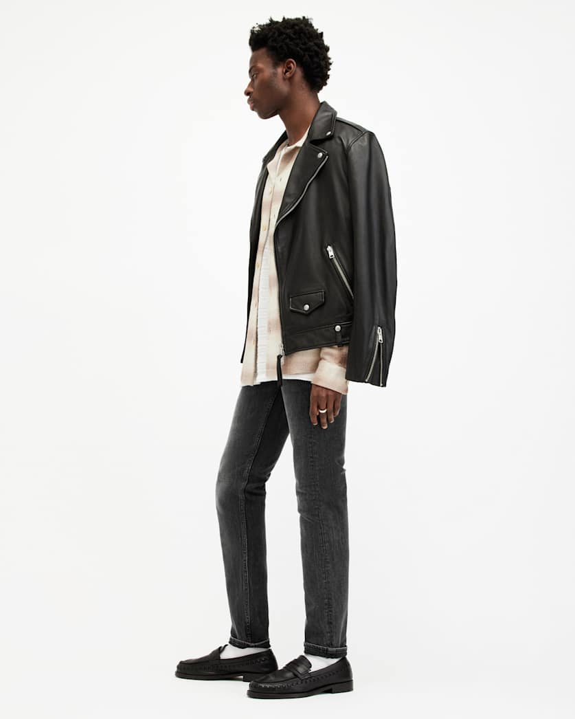 Cigarette Skinny Fit Stretch Denim Jeans