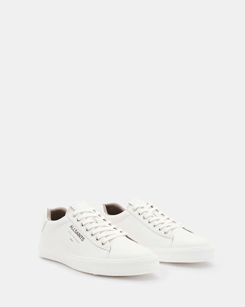 Underground Leather Low Top Trainers