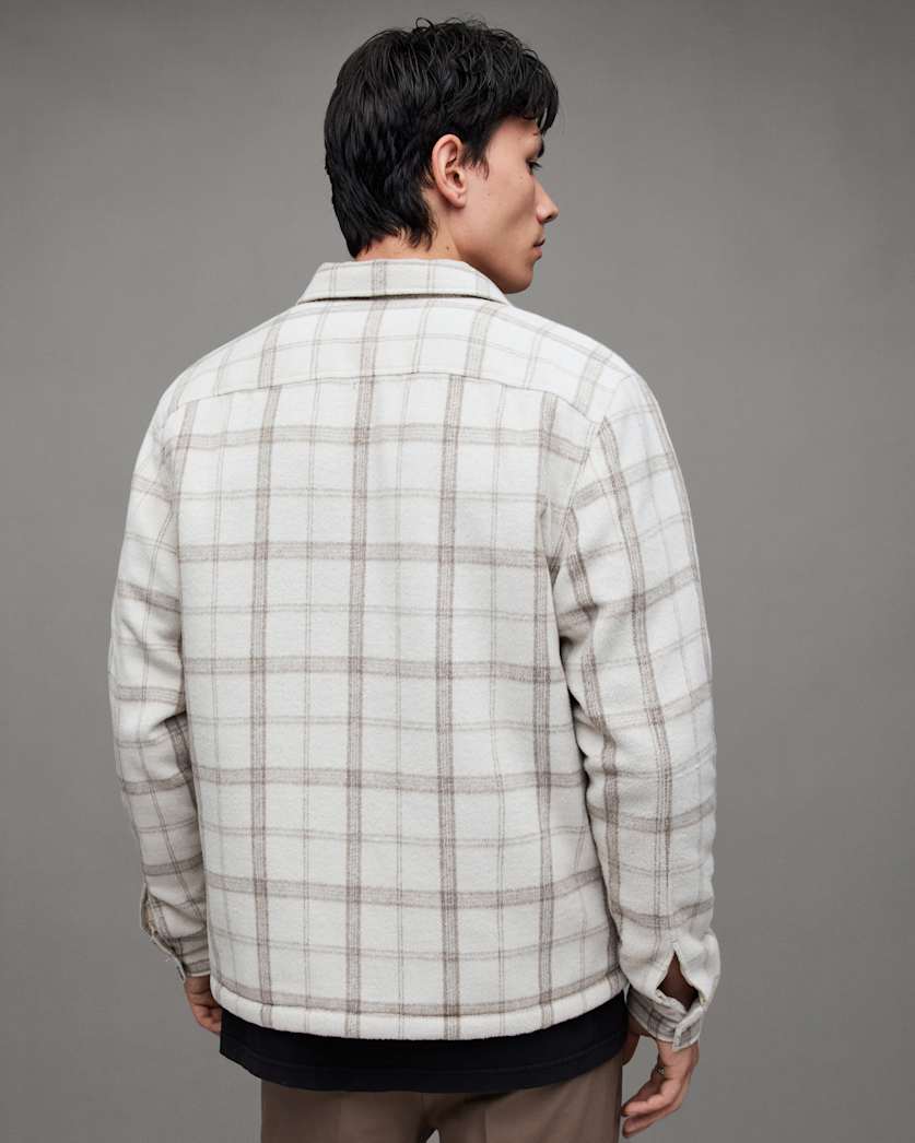 Vedder Checked Borg Lined Shirt Jacket