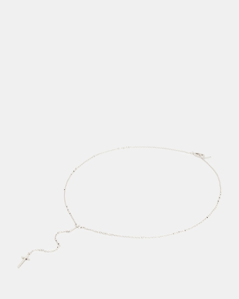 Saif Rosary Sterling Silver Necklace