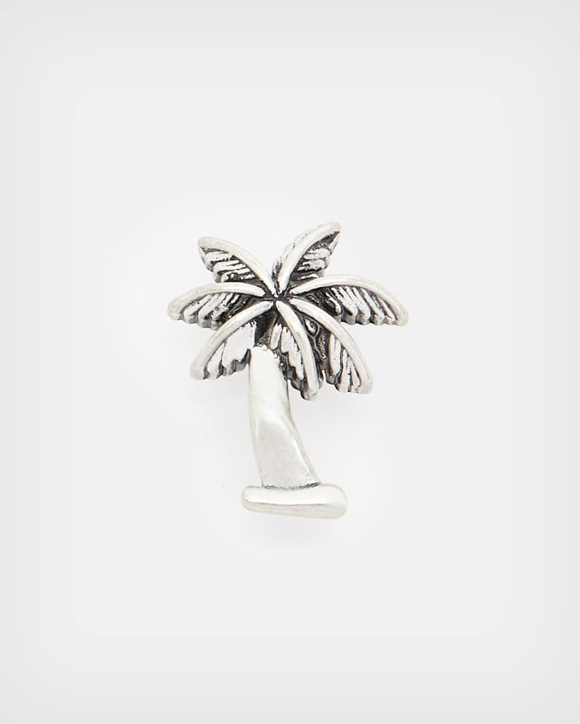 Palm Tree Sterling Silver Pin