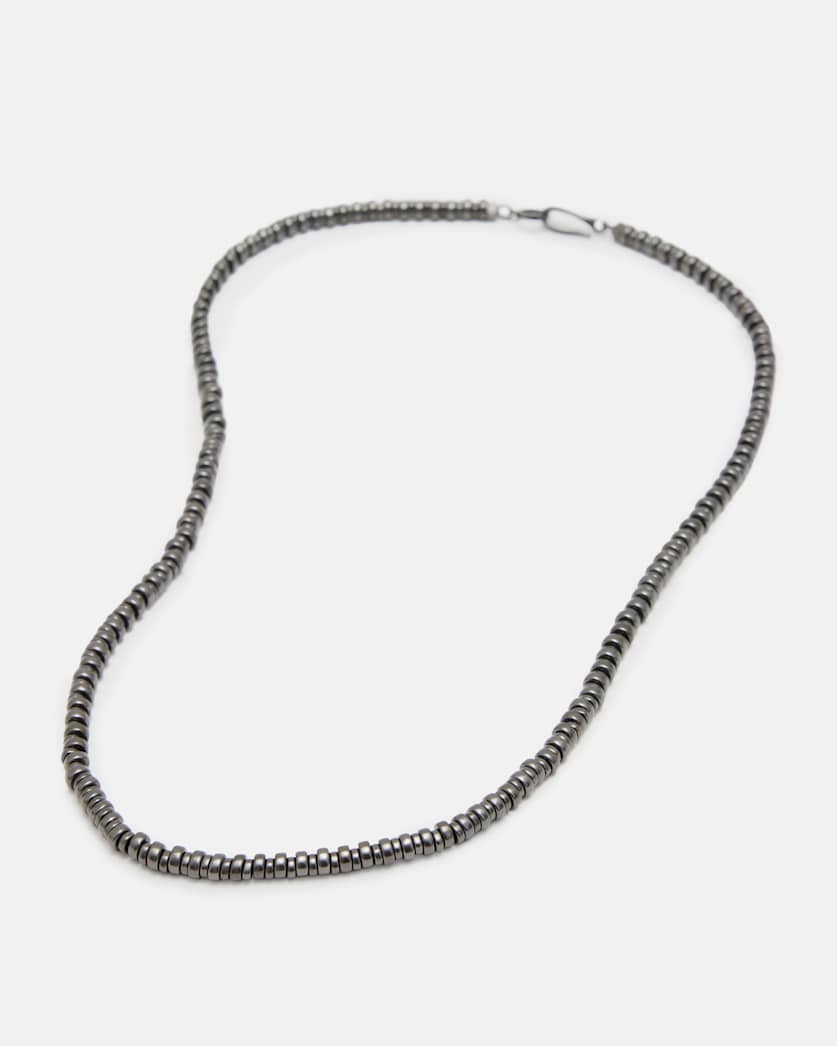 Colwyn Hematite Sterling Silver Necklace