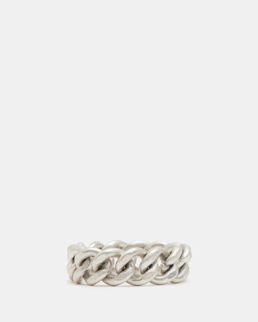 Colt Curb Sterling Silver Ring