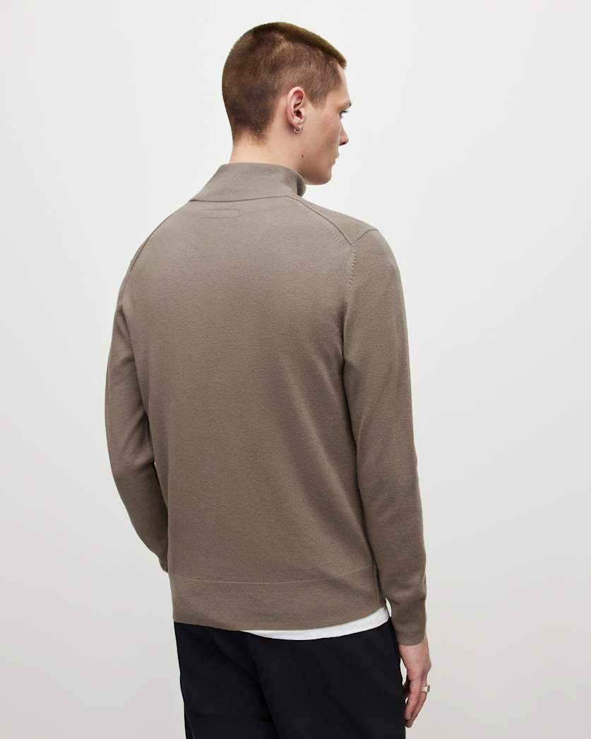 Kilburn Zip Funnel Neck Jumper