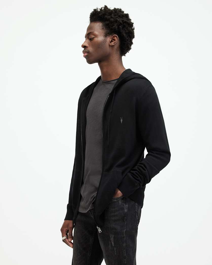 Mode Merino Zip Up Ramskull Hoodie