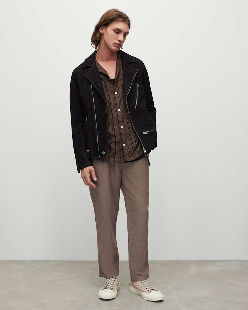 Iro Suede Biker Jacket