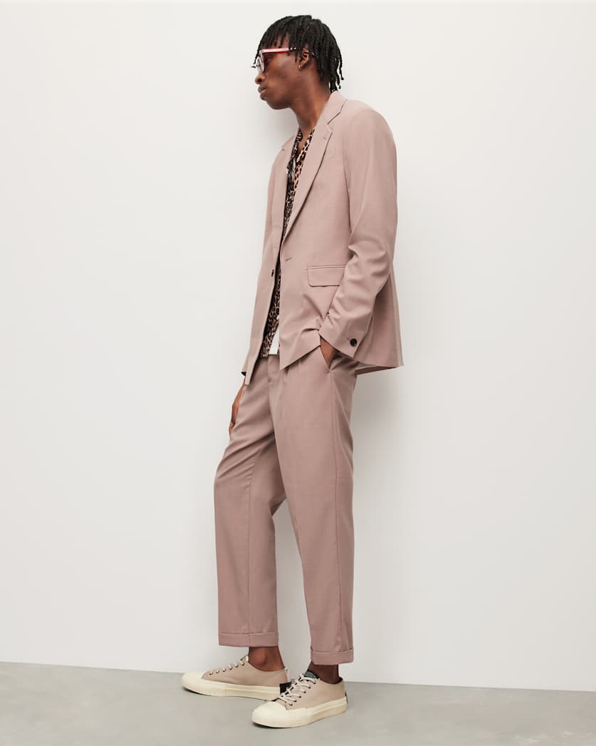 Santo Mid-Rise Cropped Tailored Trousers