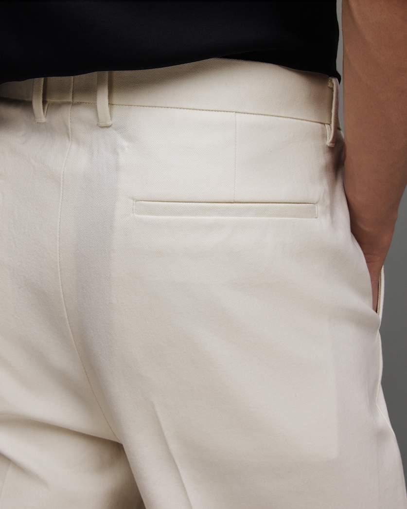 Tallis Slim Fit Cropped Trousers